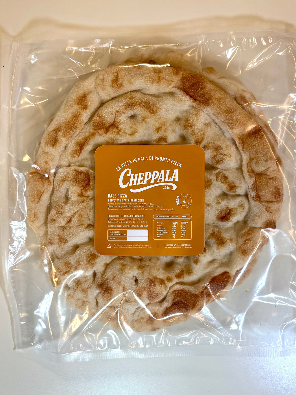 Base pizza singola
